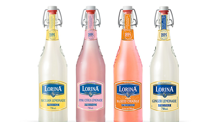Fransk premium lemonad får ny smak, Ginger Lemonade.                                    ”The champagne of sodas”