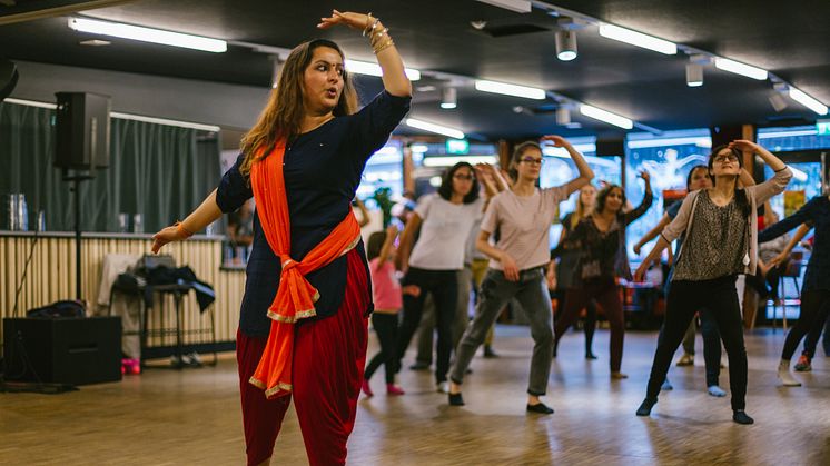 Oslo Kulturnatt 2018 Bollywood workshop på Melahuset 