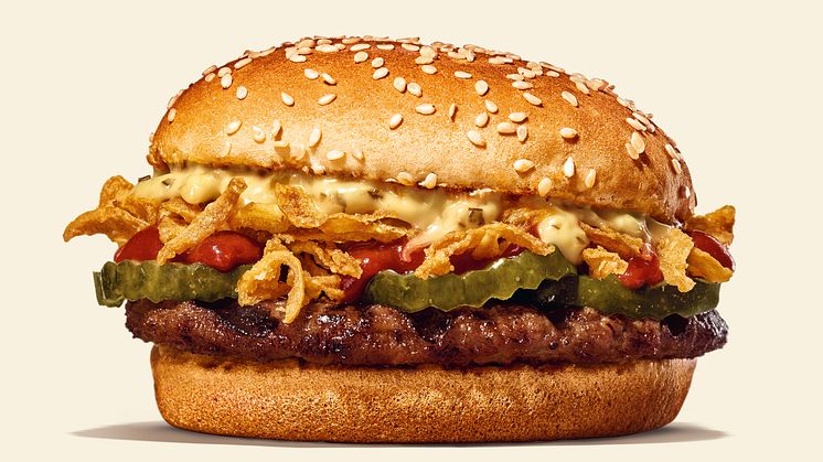 Burger Kings svar på en klassisk bøfsandwich
