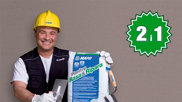 ​TVÅ PRODUKTER I SAMMA PÅSE - PLANITOP SMOOTH & REPAIR