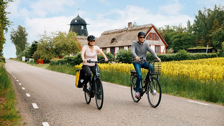 Kommuner i nordvästra Skåne certifierar ett 20-tal cykelvänliga platser i regionen. Foto: Studio-E