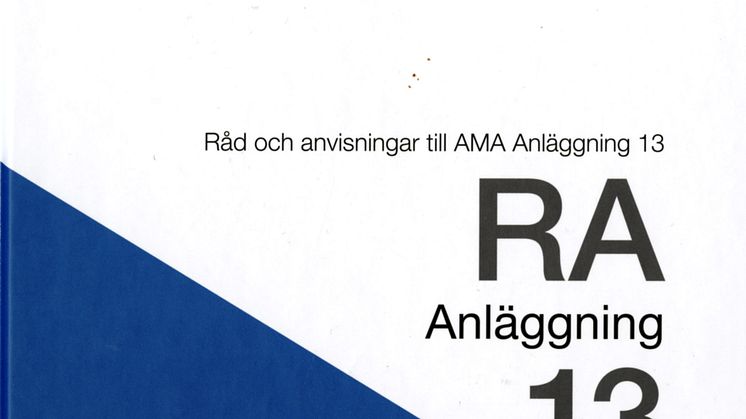 RA Anläggning 13