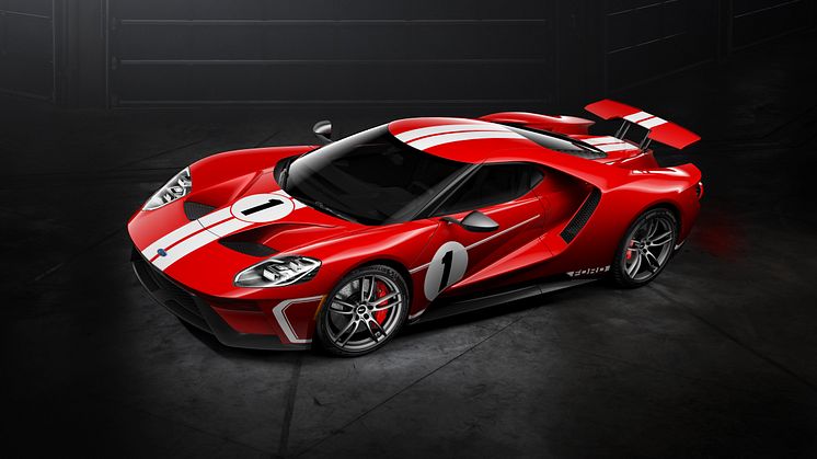 Ford Performance to Offer Tribute Livery of Historic 1967 Le Mans Winner with Ford GT ’67 Heritage Edition
