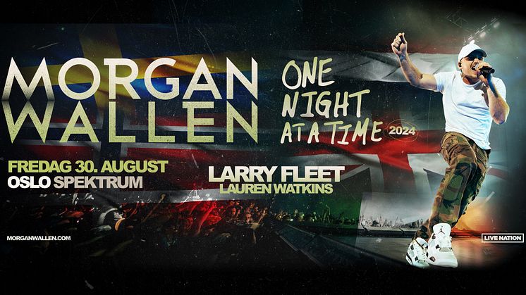 MORGAN WALLEN TIL NORGE MED ONE NIGHT AT A TIME TOUR! 