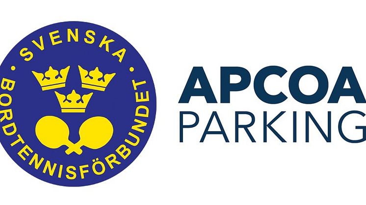 Svenska bordtennislandslaget skriver sponsoravtal med Apcoa Parking AB