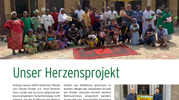 Unser Herzensprojekt: das Maison Gerlach mit dem Starke Kinder e.V. in Burkina Faso 