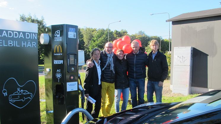 Snabbare elbilsladdning i Helsingborg