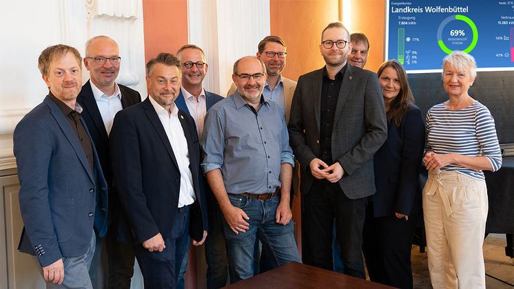 v. l. Timo Abert, Marc Lohmann, Ivica Lukanic, Dirk Neumann, Sven Volkers, Marco Kelb, Frederik Brandt, Detlef Kaatz, Rena Hinze, Christiana Steinbrügge