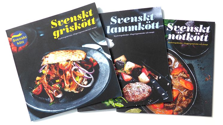 Svenskt Kött lanserar nya broschyrer med kunskap och inspiration