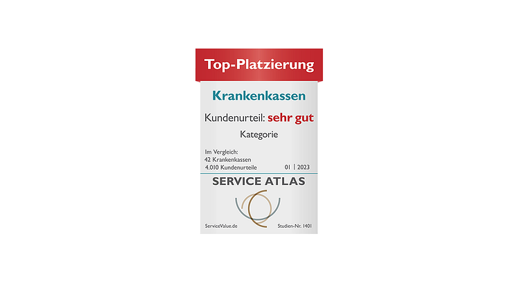 Krankenkassen im Kundenurteil