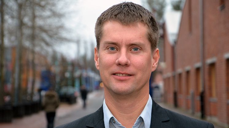 Fredrik Granberg, forskare i energiteknik vid Luleå tekniska universitet
