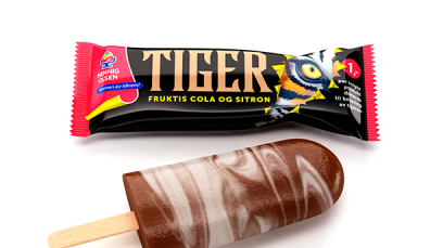 Spis en iskrem – hjelp tigeren