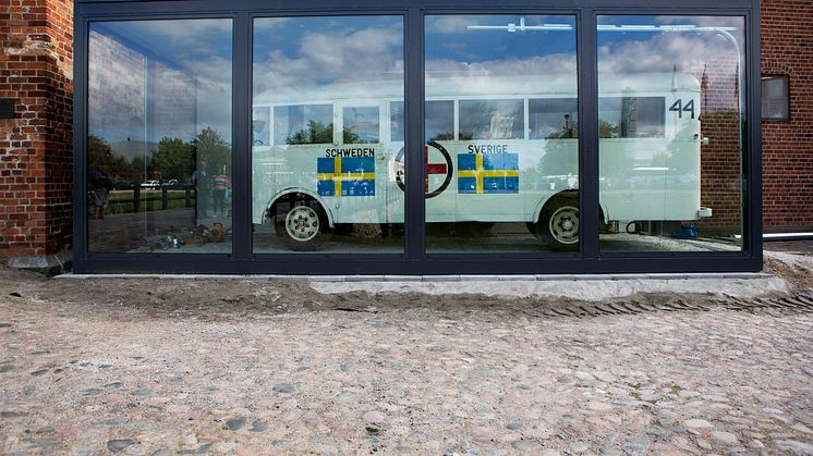 Pressbild 2: Vita bussen på Malmöhus