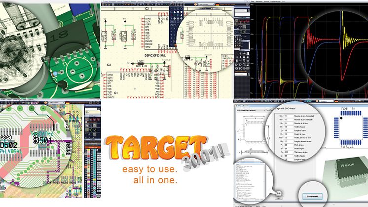 Target 3001! Designa PCB-kort.