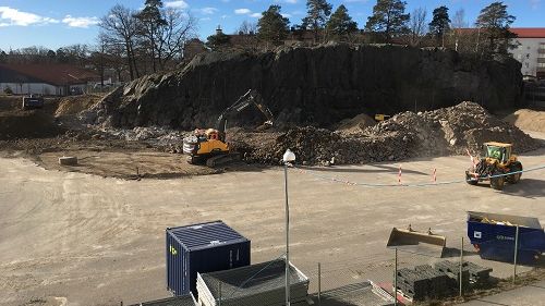 Efterlängtad byggstart för bostadsprojektet Fyren i Nynäshamn