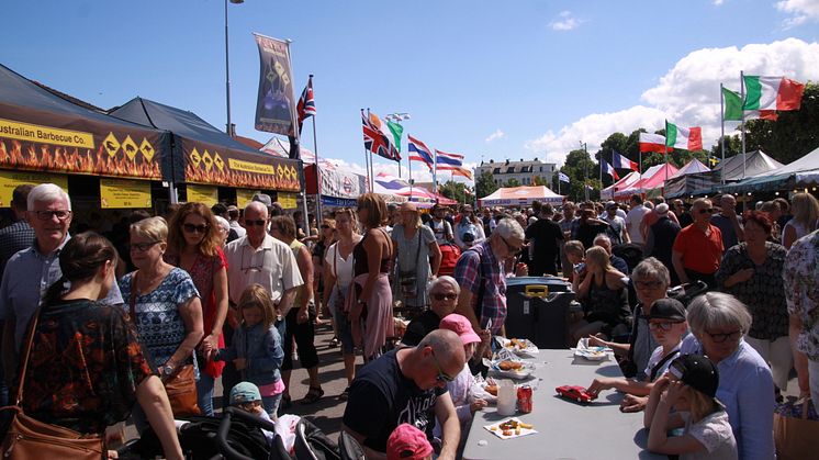 International Food Festival kommer till Lidköping sommaren 2019