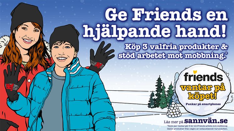 Procordia fortsätter samarbetet med Friends i ny stor kampanj 