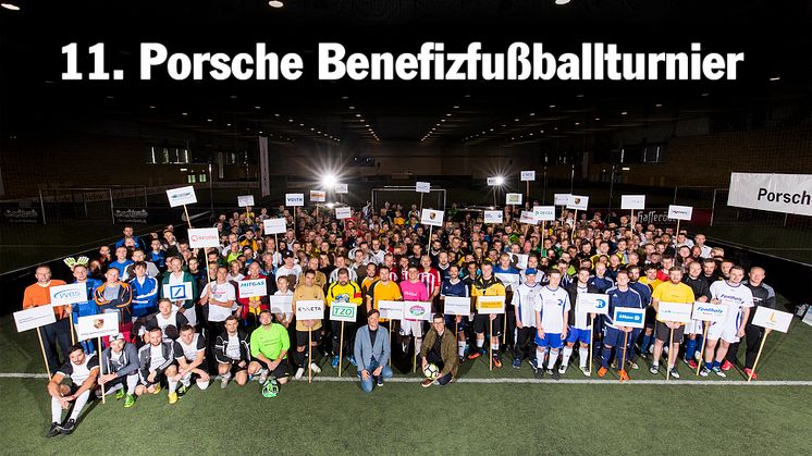 11. Porsche Benefizfußballturnier: Bärenherz erhält großartige Spende