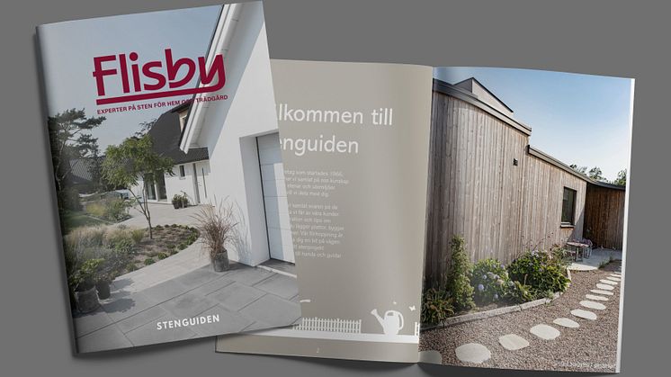 Flisby lanserar Stenguiden -  En digital guide med tips, råd och inspiration till trädgårdsprojektet!