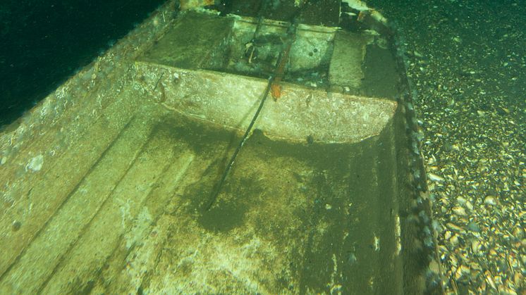 Mange fritidsbåter ender sine dager på havets bunn. Den nye vrakpantordningen vil forhåpentligvis gjøre det mer attraktivt å levere inn gamle båter til godkjente avfallsmottak. Foto: Rune Haldorsen, Storebrand