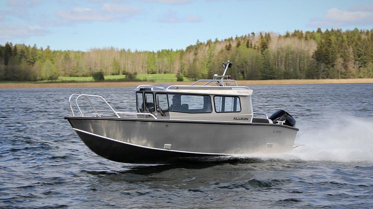 C 650, Alukin´s nya hyttbåt i den mindre klassen