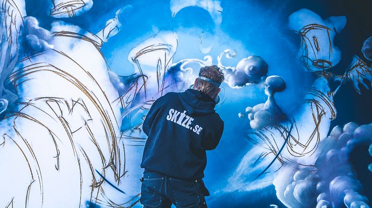 Street Art-konstnärer sätter färg på Helsingborg