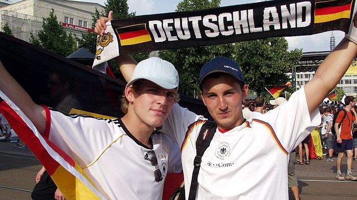 Public Viewing in Leipzig: FIFA Fußball-WM 2014