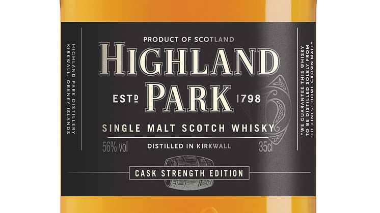 Highland Park Cask Strength - exklusivt för svenska marknaden