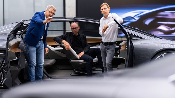 Norbert Weber, Head of Interior Design; Marc Lichte, Head of Design; Philipp Römers, Head of Exterior Design