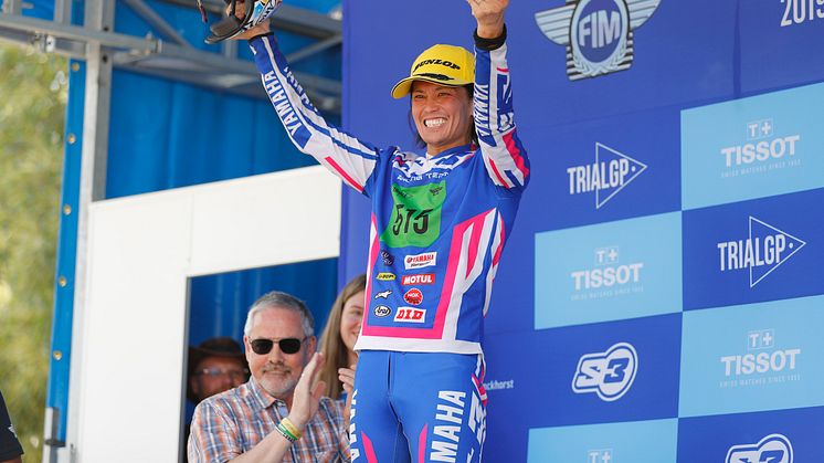 Kenichi Kuroyama Takes to Podium in 2nd with TY-E at First Round of FIM Trial-E Cup
