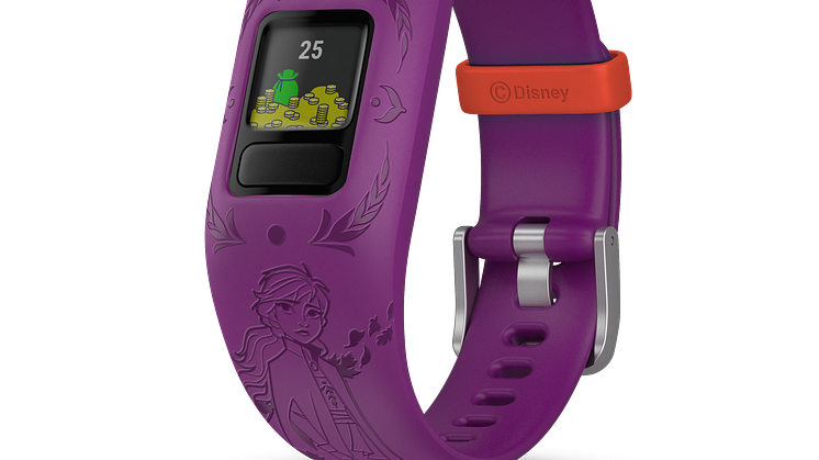 Garmin® tuo Disney Frozen 2 ja Star WarsTM -teemat vívofit® jr. 2 -aktiivisuusrannekkeisiin