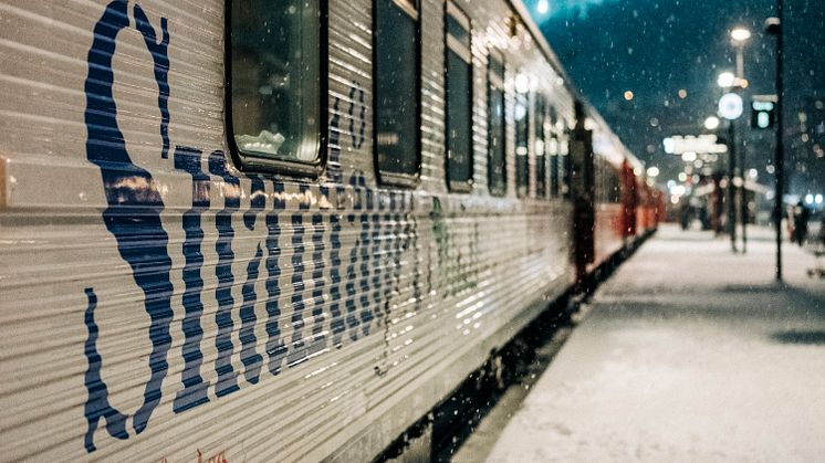 Snälltåget öppnar bokningen för vintern 2022 och utökar trafiken till de österrikiska alperna