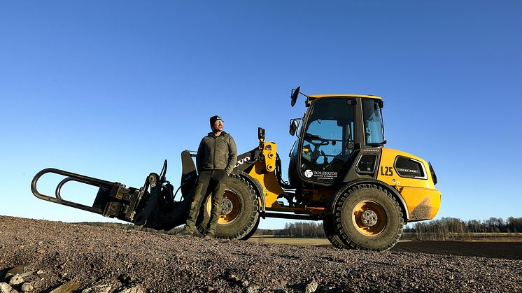 Thomas om Volvo L25 Electric: ”Bra för plånboken – och bra goodwill”