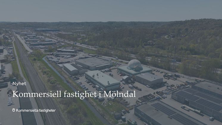 Kommersiell fastighet i Mölndal 