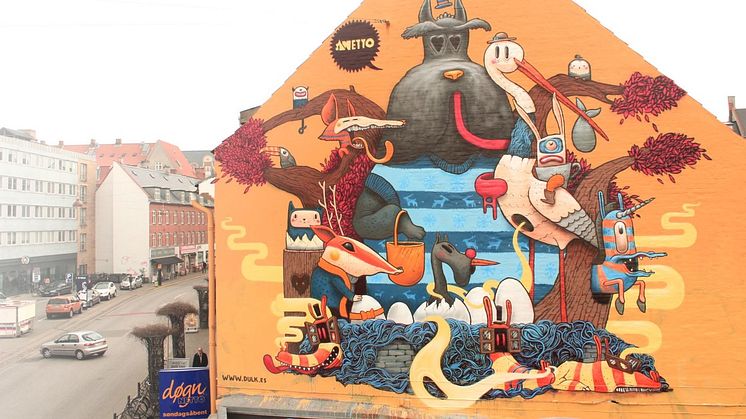 Dulk brings fairytales to No Limit Street Art Borås