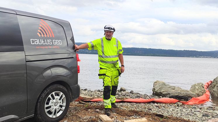 Øyvind Skaalerud Molund (58) kommer fra Geonor. 1. august startet han i ny stilling som logistikkansvarlig i Cautus Geo.