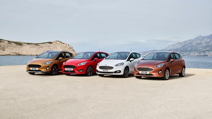 Ford presenterar nästa generations Ford Fiesta.