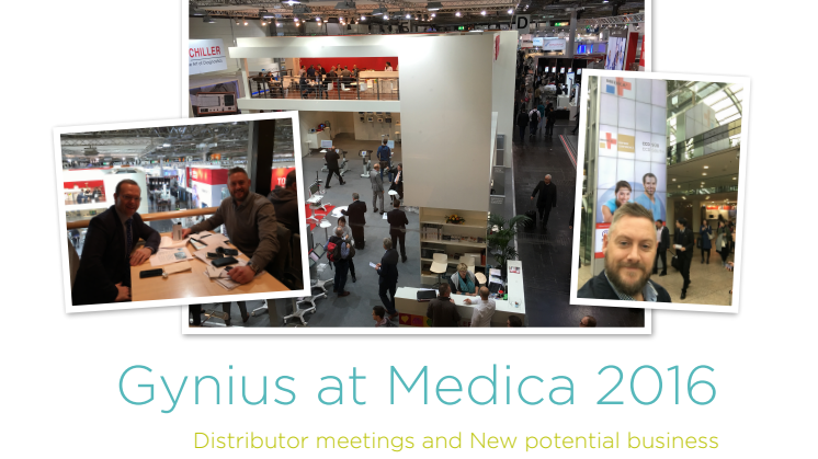 Gynius AB at Medica 2016, Düsseldorf, Germany
