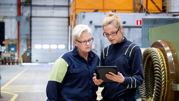 I många branscher behöver utbildningssystemet anpassas även till de personer som befinner sig i arbete. Foto: Bredda bilden JONAS BILBERG