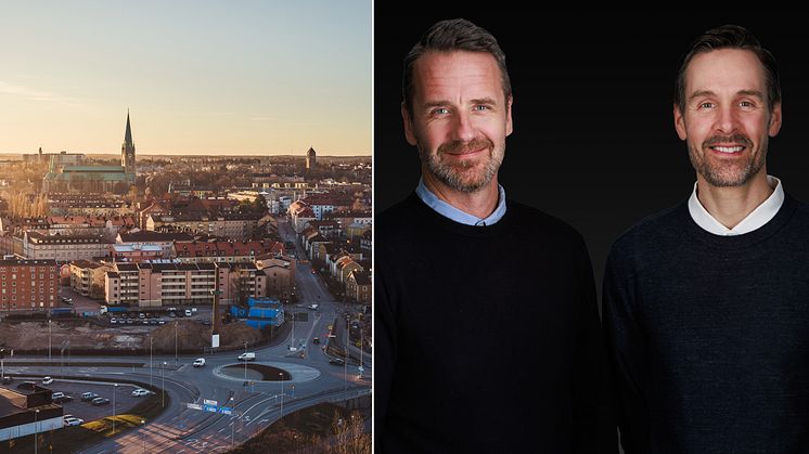 Andreas Lennartsson och Robert Ohlsson på RO-Gruppen Östergötland