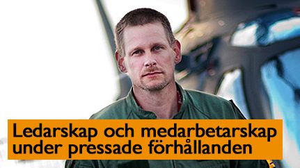 Berotec-kväll med temat: Ledarskap och medarbetarskap under pressade förhållanden