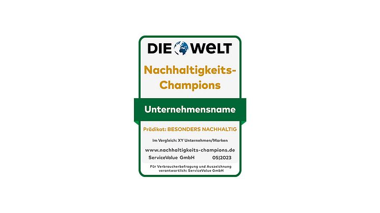 Unternehmen mit nachhaltigem Image   