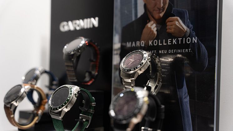 Die Garmin MARQ-Kollektion gibt es exklusiv beim Juwelier.