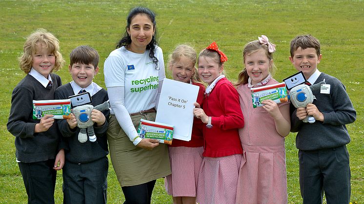 ​Budding authors work on nationwide recycling book