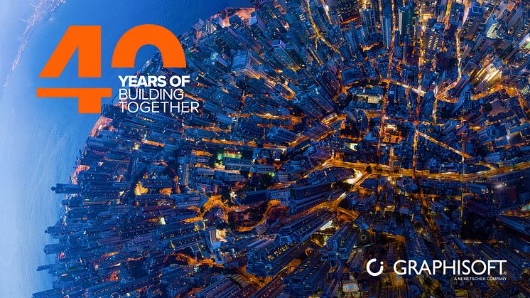 PRESS RELEASE: Graphisoft celebrates 40 years of serving the AEC industry and unveils its vision and strategic roadmap to support customer success in the future