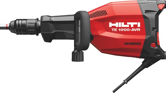 Världens starkaste 12-kilos mejselhammare: Hilti TE 1000-AVR med HIDrive.