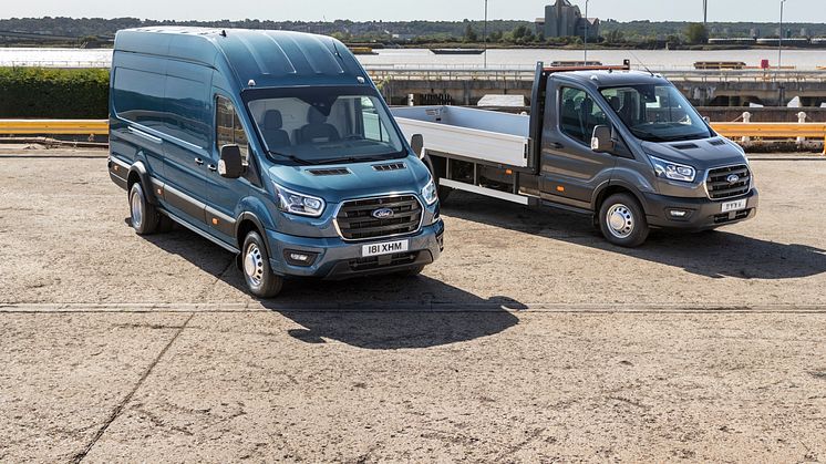 Ny Transit på 5 ton er Fords største og stærkeste hidtil