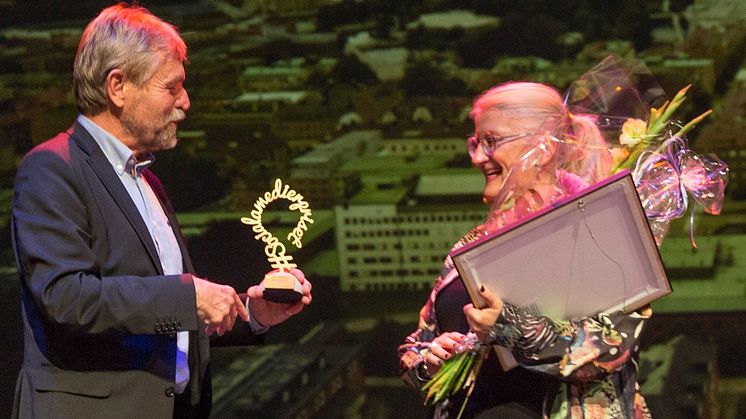 Brit Stakston tog emot årets Sociala Medier-pris i Borås