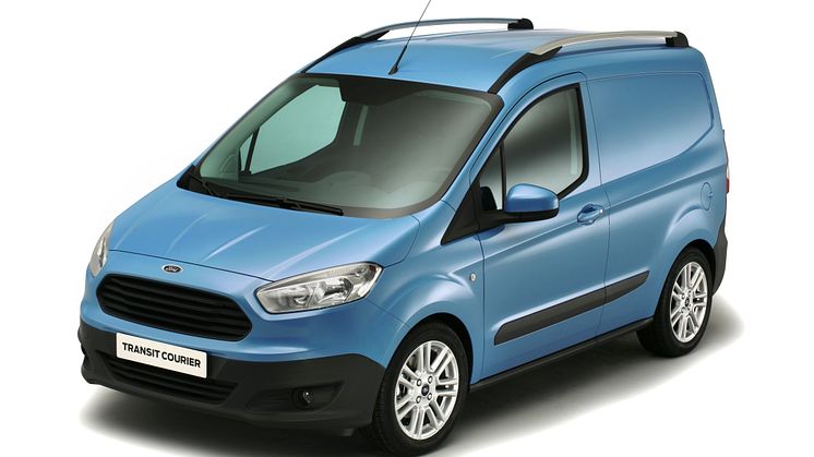 Ford Transit Courier täydentää Fordin uudistuvan hyötyajoneuvovalikoiman