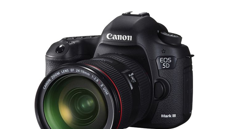 Canon lanserer nytt internprogram til EOS 5D Mark III som gir mer effektiv videoarbeidsflyt og forbedrede opptaksmuligheter 